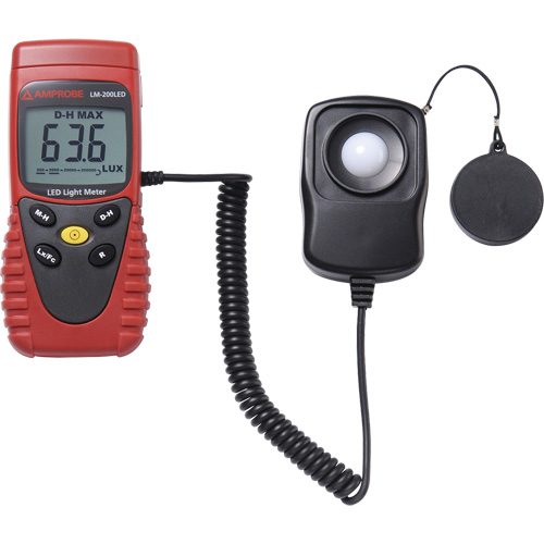 LM-200LED LED Light Meter Sécurité Médic