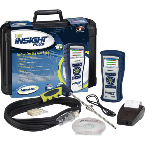 Fyrite&reg; Insight&reg; Plus Combustion Analyzer Reporting Kit Sécurité Médic