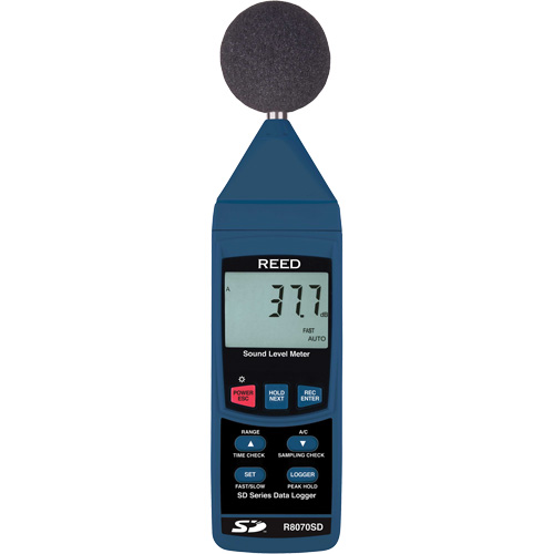 Sound Level Meter, 30 - 130 dB Measuring Range Sécurité Médic