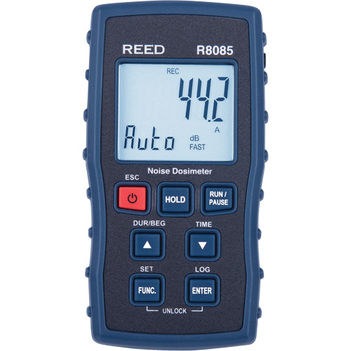 Noise Dosimeter, 35 - 130 dB Measuring Range Sécurité Médic