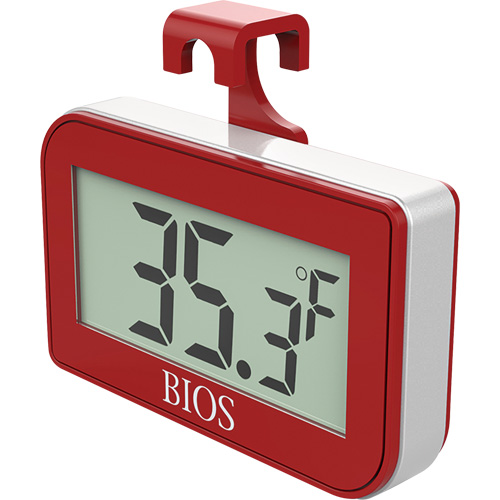 Thermom&egrave;tre num&eacute;rique de r&eacute;frig&eacute;rateur et cong&eacute;lateur, Sans contact, Num&eacute;rique, -4-122°F ( -20-50°C) Sécurité Médic