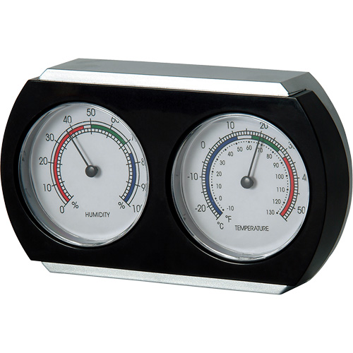 Indoor Thermometer/Hygrometer, 10°- 130° F ( -25° - 55° C ) Sécurité Médic