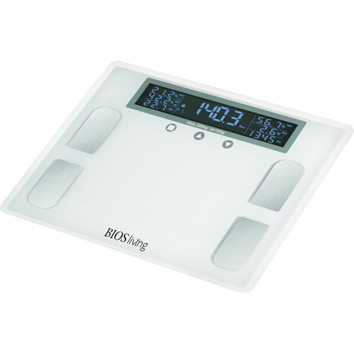 Premium Digital Body Fat Scale, 441 lbs. Cap., 100 g Graduations Sécurité Médic
