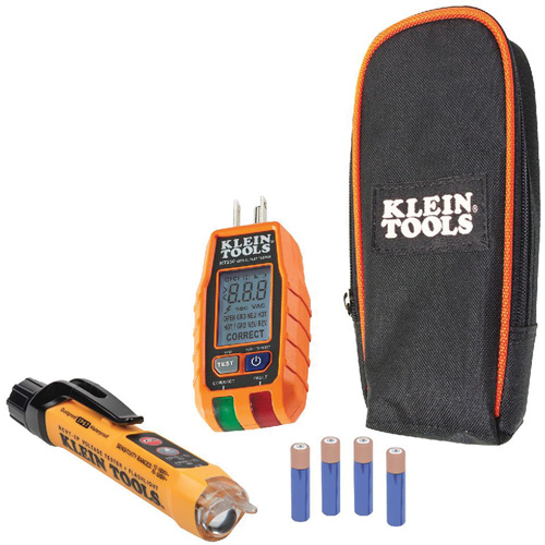 Trousse dessai &eacute;lectrique sans contact de qualit&eacute; sup&eacute;rieure pour prise de courant et disjoncteur de fuite &agrave; la terre Sécurité Médic