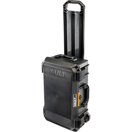 Vault Rolling Case with Padded Dividers, Hard Case Sécurité Médic