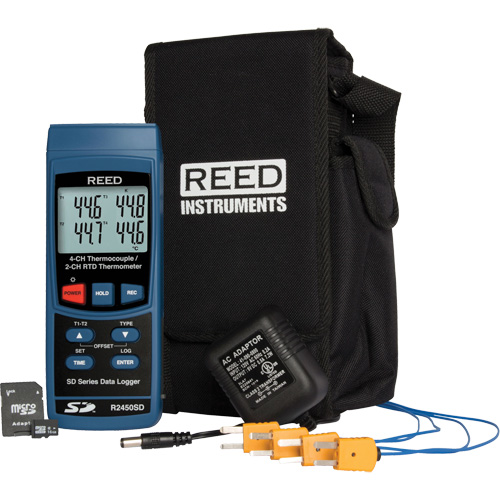 N&eacute;cessaire de thermom&egrave;tre thermocouple &agrave; enregistrement de donn&eacute;es Sécurité Médic