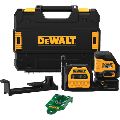 Trousse de laser vert &agrave; lignes crois&eacute;es 20 V MAX* Sécurité Médic