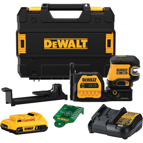Ensemble de laser vert &agrave; 5 points 20 V MAX* Sécurité Médic