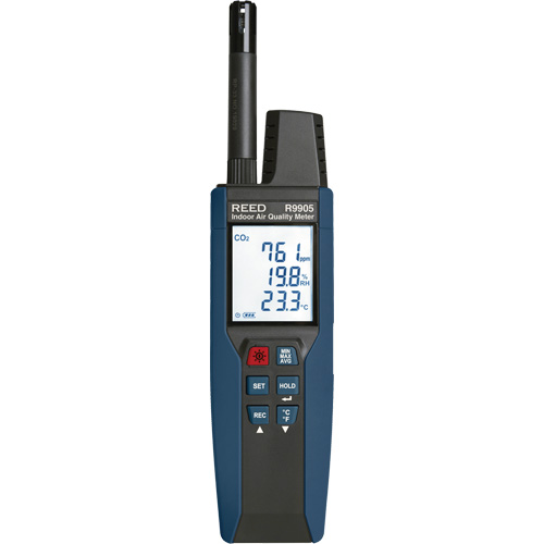 Data Logging Indoor Air Quality Meter with Calibration Certificate Sécurité Médic