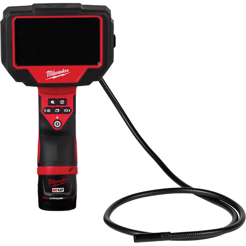 M12 M-Spector 360 Inspection Camera, 4.3" Display, 10 mm (0.39") Camera Head Sécurité Médic