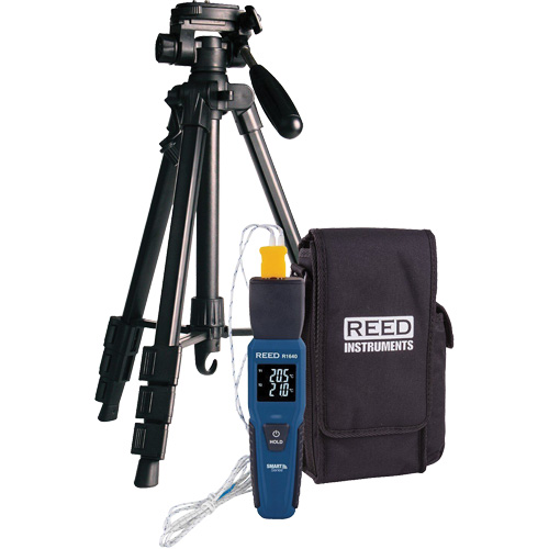 R1640 Smart Series Thermocouple Thermometer with Tripod, Contact, Digital, 32-122°F (0-50°C) Sécurité Médic