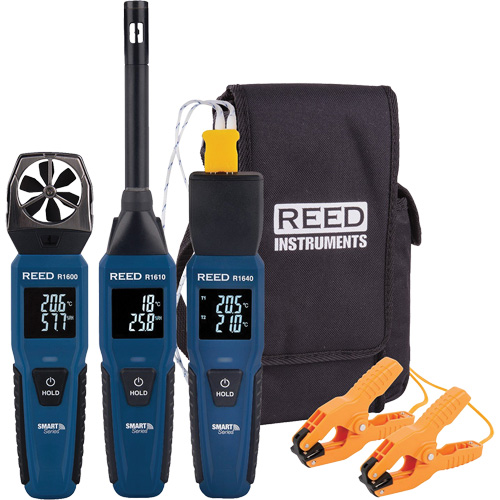 R16X0 Data Logging Bluetooth Smart Series HVAC/R Kit, Contact, Digital Sécurité Médic