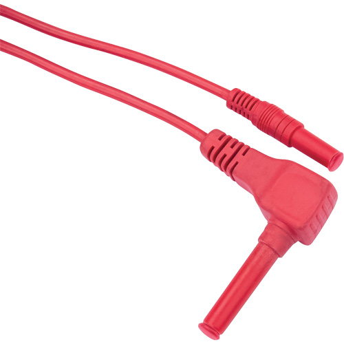 Fil dessai rouge pour le v&eacute;rificateur disolement haute tension R5002 Sécurité Médic