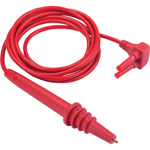Fil dessai rouge pour le v&eacute;rificateur disolement haute tension R5002 Sécurité Médic