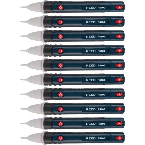 Non-Contact Voltage Detector with Flashlight, 24 VAC - 1000 VAC, Display & Sound Alert Sécurité Médic