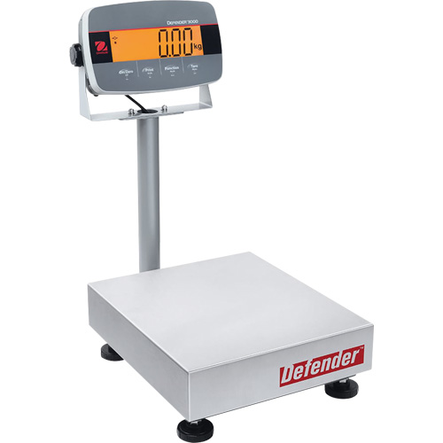 Balances d'&eacute;tabli Defender 3000, 14" lo x 12" la, Capacit&eacute; de 30 lb Sécurité Médic
