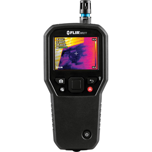 MR277 Building Inspection System with Moisture Hygrometer & MSX&reg; IR Camera, 10% - 90% RH, -22°- 122° F ( -30° - 50° C ) Sécurité Médic