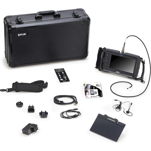 High-Performance Videoscope Kit with Four-Way Articulating Camera Probe Sécurité Médic