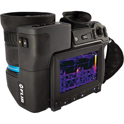 Cam&eacute;ra d'imagerie thermique T1010 HD avec objectif de 12°, 800 x 480 pixels, -40° - 650°C (-40° - 1202°F), 25 mK Sécurité Médic