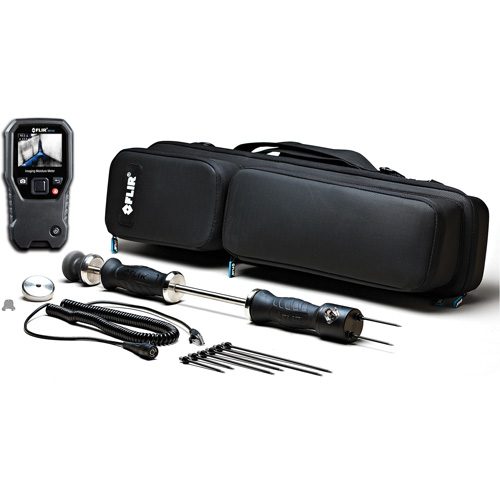 Professional Imaging Moisture Kit with Imaging Moisture Meter & Probe, 0 - 100% Moisture Range Sécurité Médic
