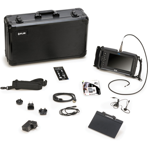General Purpose Videoscope Kit with 5.5 mm × 1 m Long Camera Probe, 7" Display, 1024 x 600 pixels Sécurité Médic