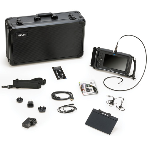 Videoscope Kit with HD 5.5 mm × 1 m Long Camera Probe, 7" Display, 1024 x 600 pixels Sécurité Médic