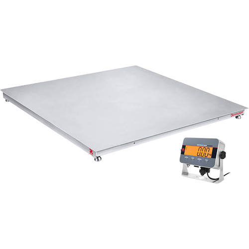 DEFENDER 3000 Floor Scale, 2500 lbs. Capacity, 48" W x 48" L Sécurité Médic