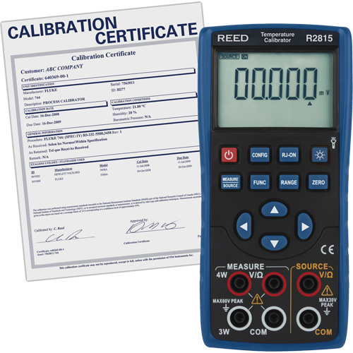 Temperature Calibrator with Traceable Certificate Sécurité Médic