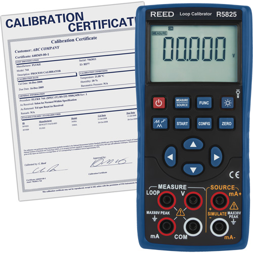 Loop Calibrator with Traceable Certificate Sécurité Médic
