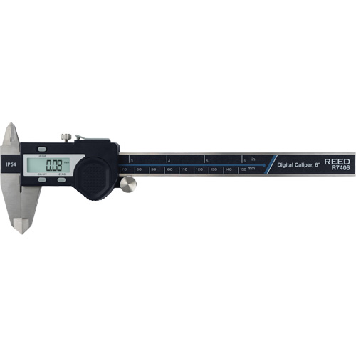 Pied &agrave; coulisse num&eacute;rique de 6" (150 mm), R&eacute;solution de 0,0005" (0,01 mm), 0" - 6" (0 mm - 150 mm) gamme de mesure Sécurité Médic