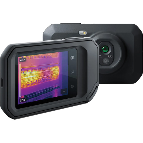 C8 Compact Thermal Imaging Camera, 320 x 240 pixels, -20° - 450°C (-4° - 842°F), <50 mK Sécurité Médic