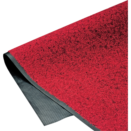 Tapis ColorStar, Essuie-pieds, 3' x 5' x 3/8", Rouge/noir Sécurité Médic