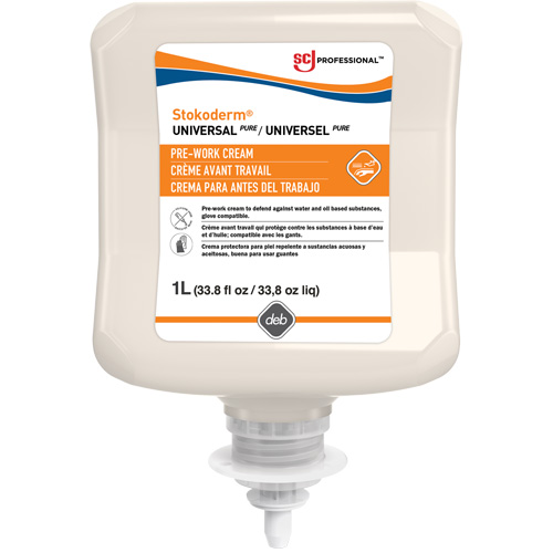 Emulsion&reg; Silicone-Free Before Work Cream, Plastic Cartridge, 1000 ml Sécurité Médic