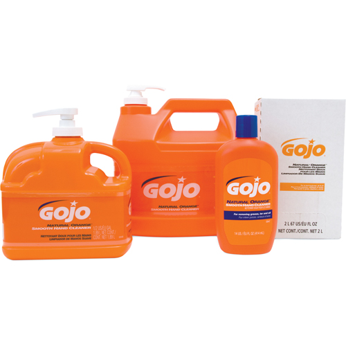 Nettoyant &agrave; mains Natural Orange, Cr&egrave;me, 414 ml, Bouteille, Agrumes/Orange Sécurité Médic