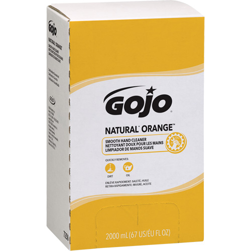 Nettoyant &agrave; mains Pro TDX 2000 Natural Orange, Liquide, 2 L, Recharge, Parfum&eacute; Sécurité Médic