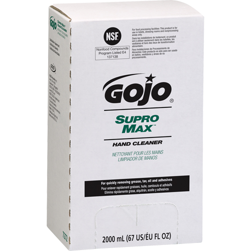 Pro TDX 2000 Supro Max Hand Cleaner, Lotion, 2 L, Refill, Unscented Sécurité Médic