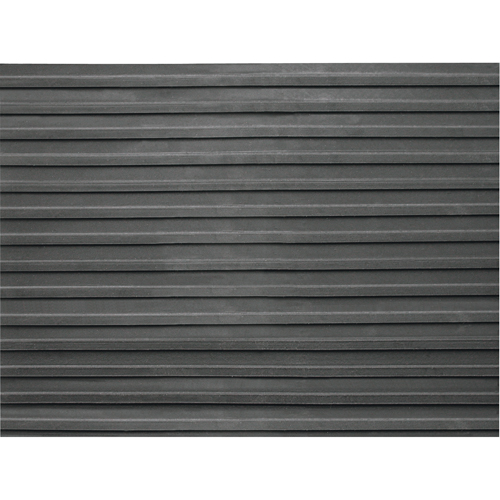 Tapis standard no 381, Couloir, 2' x 150' x 1/8", Noir Sécurité Médic