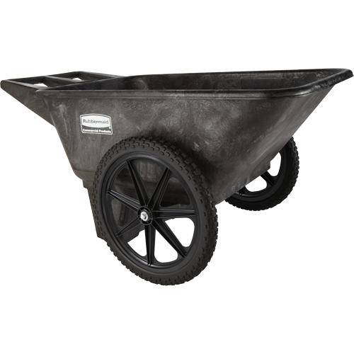 Big Wheel&reg; Carts, 7.5 cu. Ft., Plastic Tray Sécurité Médic