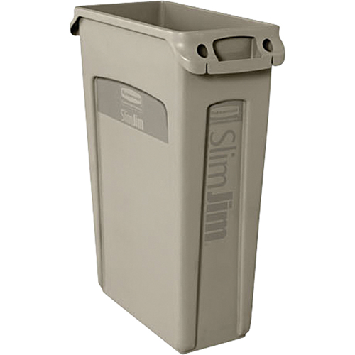 Slim Jim&reg; Container with Venting Channels, Plastic, 23 US gal. Sécurité Médic