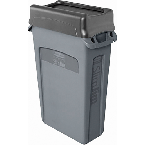 Slim Jim&reg; Container with Venting Channels, Plastic, 23 US gal. Sécurité Médic