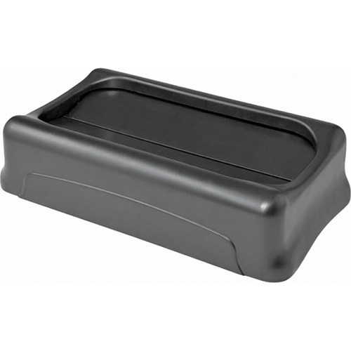Contenants Slim Jim a/canaux de ventilation, Couvercle &agrave; battant, Plastique, Convient aux contenants 20-1/2" x 11-2/5" Sécurité Médic