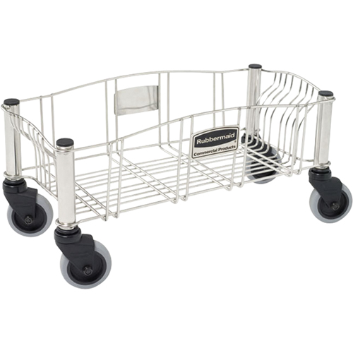Chariot Slim Jim, Acier inoxydable, Acier inoxydable Sécurité Médic