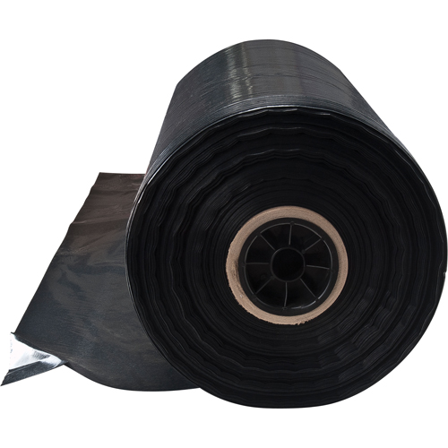 Sacs &agrave; d&eacute;chets, 3T-Fort, 35" la x 49" lo, 3 mils, Noir Sécurité Médic