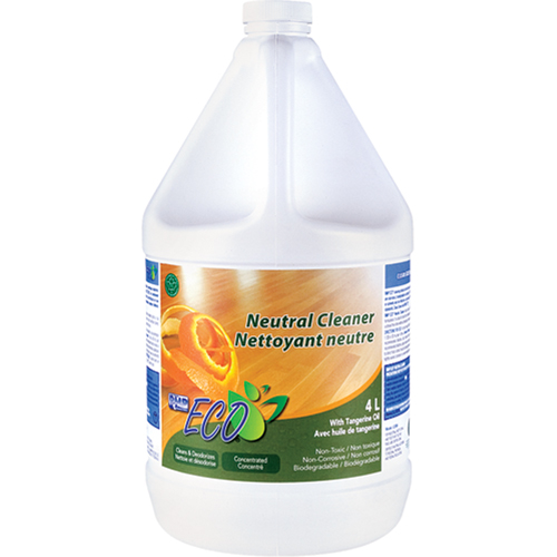 Nettoyants neutres &agrave; l'huile de tangerine, 4 L, Cruche Sécurité Médic