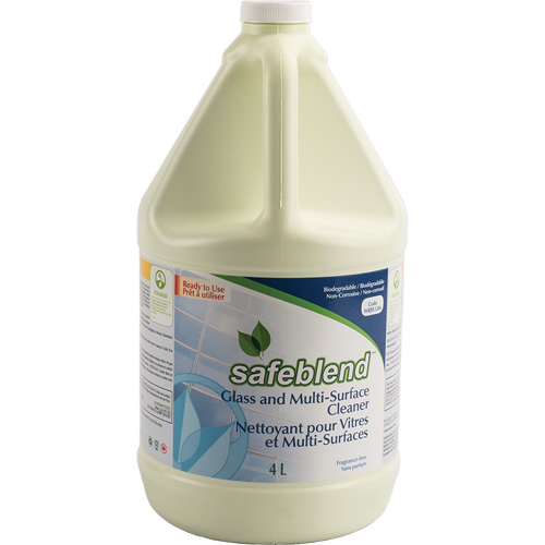 Glass & Multi-Surface Cleaner, 4 L, Jug Sécurité Médic