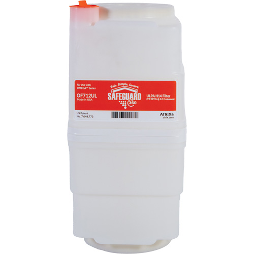 Portable SafeGuard 360 Vacuum Filter, Cartridge, Fits 1 US gal. Sécurité Médic