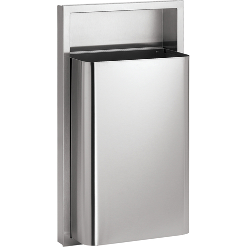 Poubelles, Acier inoxydable, 12 gal. US Sécurité Médic
