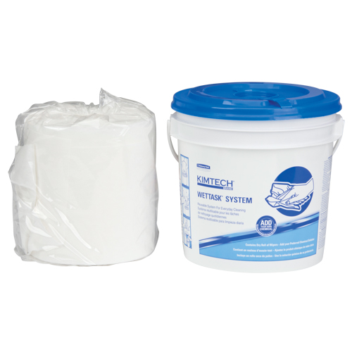 Wettask* Wipers for Solvents, 570 Wipes, 12" x 6" Sécurité Médic