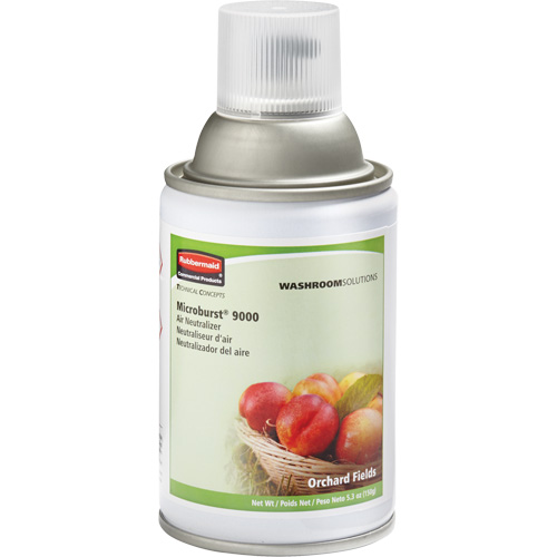 Microburst&reg; 9000 Dispenser Refills, Orchard Fields, Aerosol Can Sécurité Médic