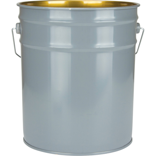Seau doubl&eacute;, Acier, 18,9 L Sécurité Médic